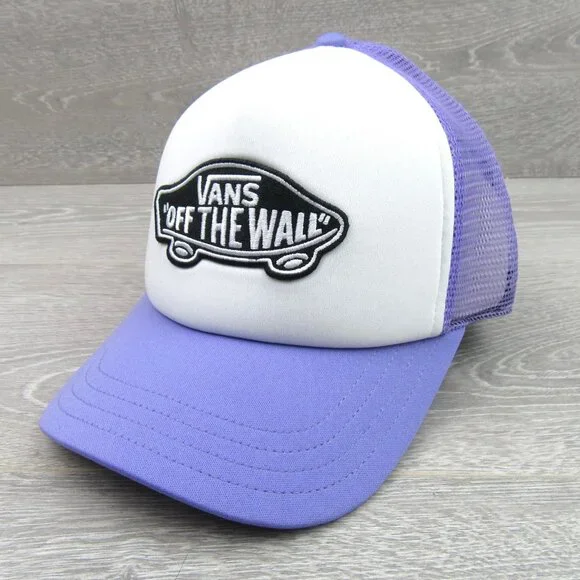 Vans Off The Wall Classic Patch Trucker Hat Snapback OS NEW - Picture 2 of 12